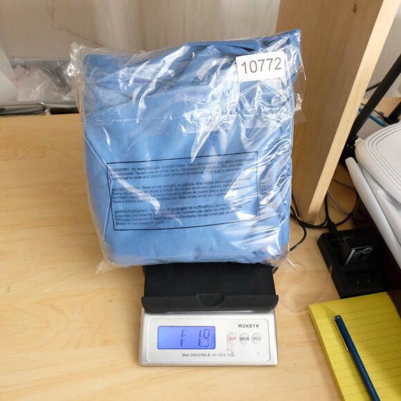 Judy Blue Jeans Womens 7 28 Blue High Rise Wide Leg Cropped Raw Hem Stretch - Picture 12 of 12